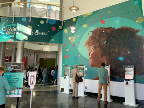 Chabot Space & Science Center | Street Murals by Lindsey Millikan | Chabot Space & Science Center in Oakland