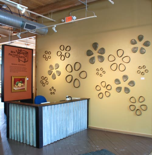 Wallflowers 1 | Wall Sculpture in Wall Hangings by Lynne Tan | Box Factory For the Arts in St. Joseph