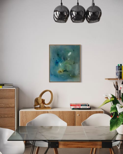 Glowing Faces In The Twilight | Paintings by Arlina Cai