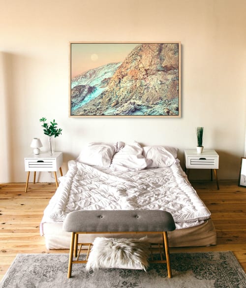 Super Pink Day Moon | Prints by Kara Suhey Print Shop