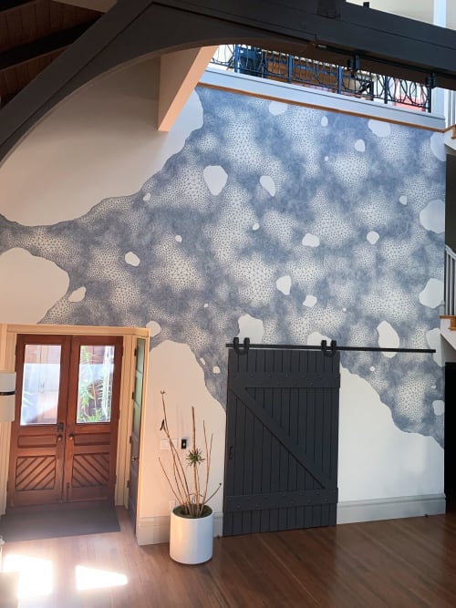 San Francisco Private Residence Mural | Murals by Hadley Radt