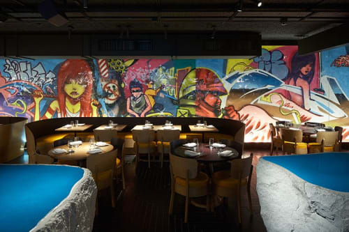 Chotto Matte London, Night Clubs, Interior Design