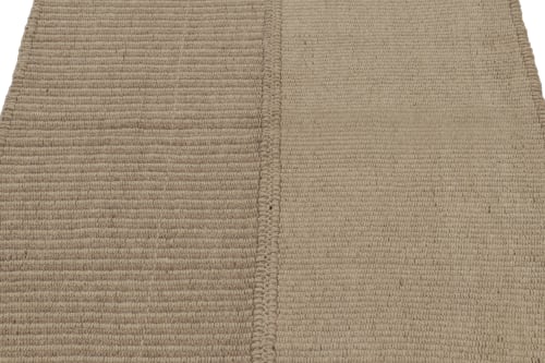 Rug & Kilim's Accent Kilim, Beige and Light Brown Textural | Rugs by Rug a