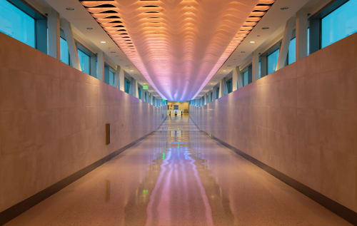 Luminous Stratum | Public Sculptures by RE:site | Dallas Love Field Airport in Dallas