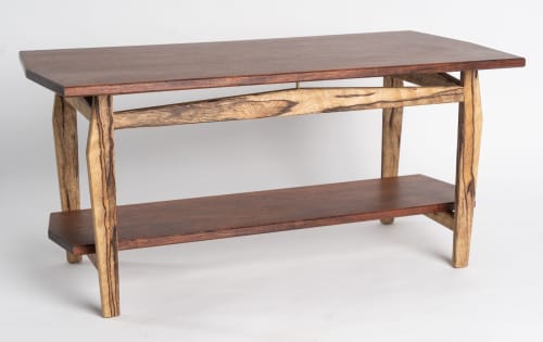 Chevron Coffee Table | Tables by Handufactured by Brent Bond