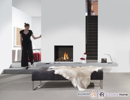 Modore 75H Single-Sided Fireplace | Architecture by European Home