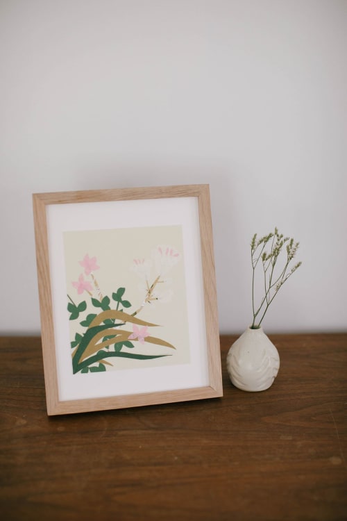 The Bing  8x10 Original Cut Paper Artwork | Mixed Media by Neets