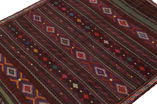 Vintage Baluch Afghan rug in Polychromatic Patterns by Rug | Rugs by Rug and Kilim