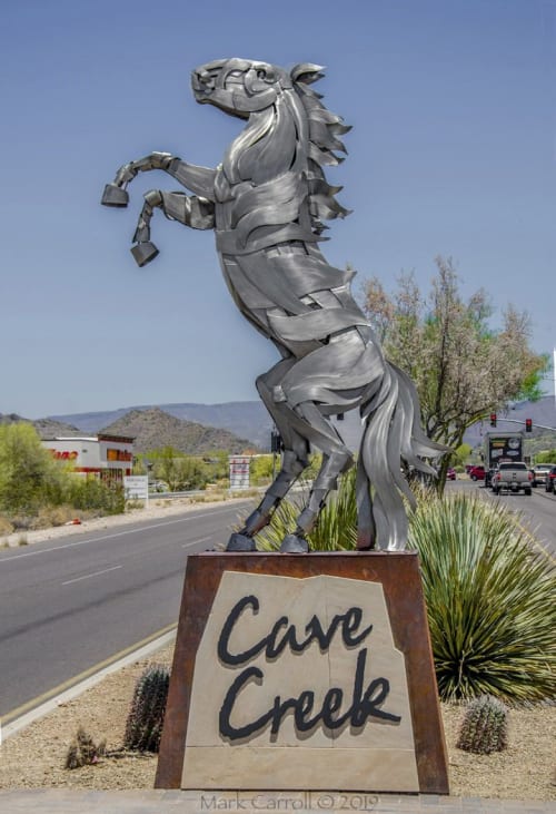 Cave Creek Monument | Public Sculptures by The Sculpture Studio LLCc
