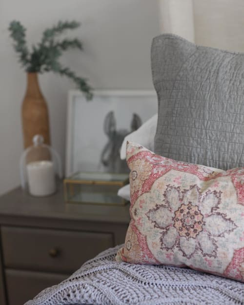 Lumbar Cushion Love | Pillows by Tribe & Temple