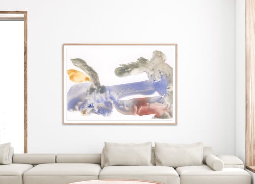 "Aria" Abstract Print in neutral tones | Prints by Daylight Dreams Editions