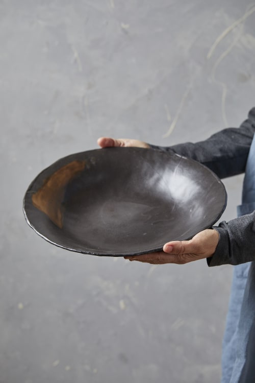 Large Wabi Sabi Bowl | Serveware by ShellyClayspot