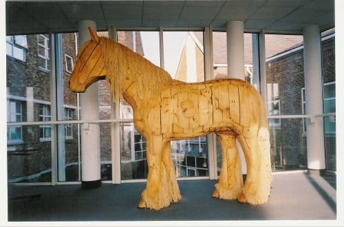 'Agnes' sculpture | Public Sculptures by Mike Chapman | Dorset County Hospital in Dorchester