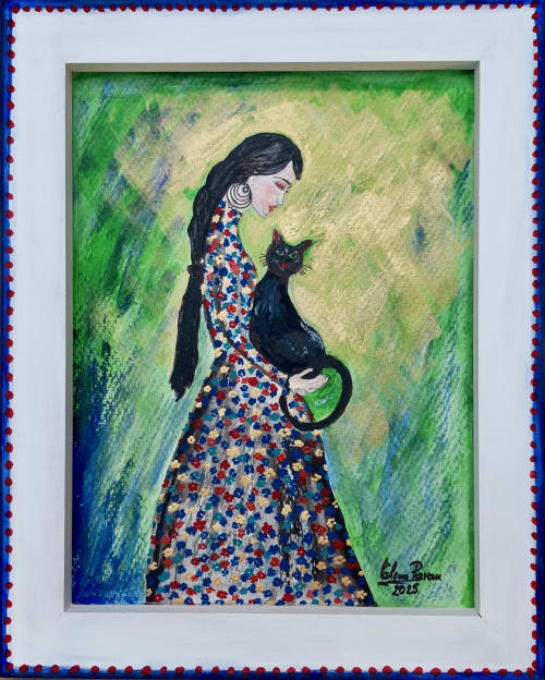 Diario de una reina | Oil And Acrylic Painting in Paintings by Elena Parau