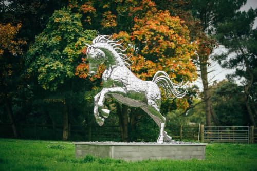 Leaping Horse | Sculptures by Michael Turner Studios