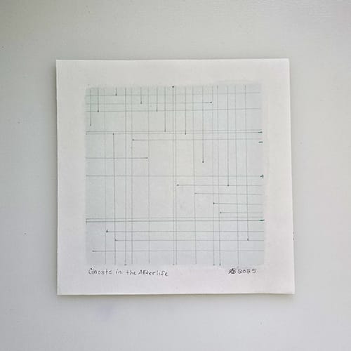 Ghosts in the Afterlife – Original Ink Drawing | Paintings by Ava Bock Art