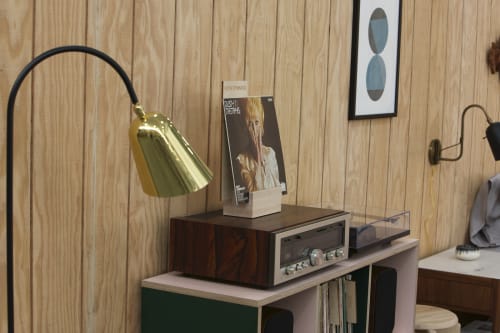 "For the Record" Record/Book Storage Cabinet | Book Case in Storage by Jason Lees Design | Bay Area Made x Wescover 2019 Design Showcase in Alameda