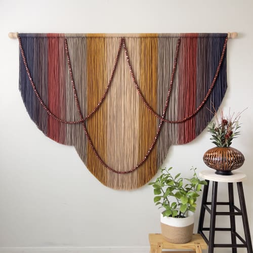 Rainbow II, Wall Hanging, Woven Tapestry, Woven Wall Art, Modern Weaving,  Home Decor, Handmade, Fiber Hanging, Handmade Fiber, Modern Decor 