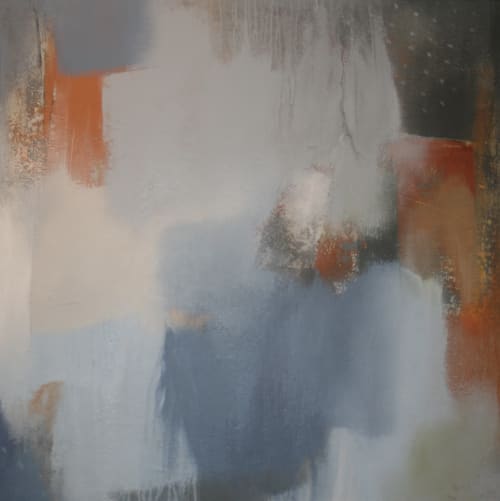 I Reached For The Fog | Mixed Media in Paintings by Jan Jahnke