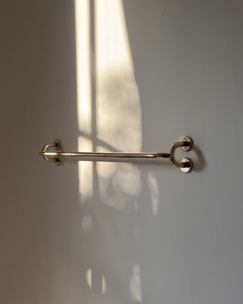 FAUNA Towel Bar | Holder Hardware in Hardware by Maha Alavi Studio