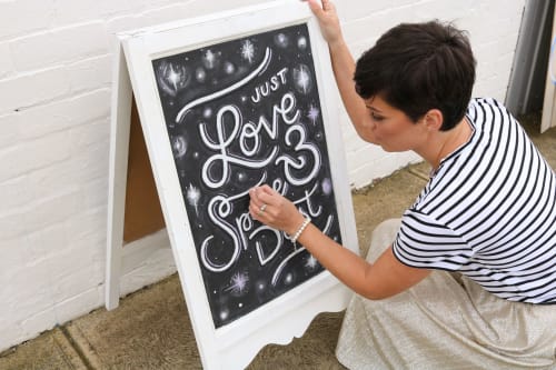 Chalk Lettering | Signage by Jess Riley