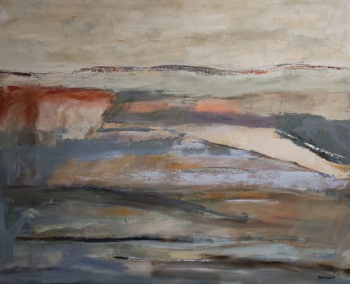 What lingers | Oil And Acrylic Painting in Paintings by Sophie DUMONT.