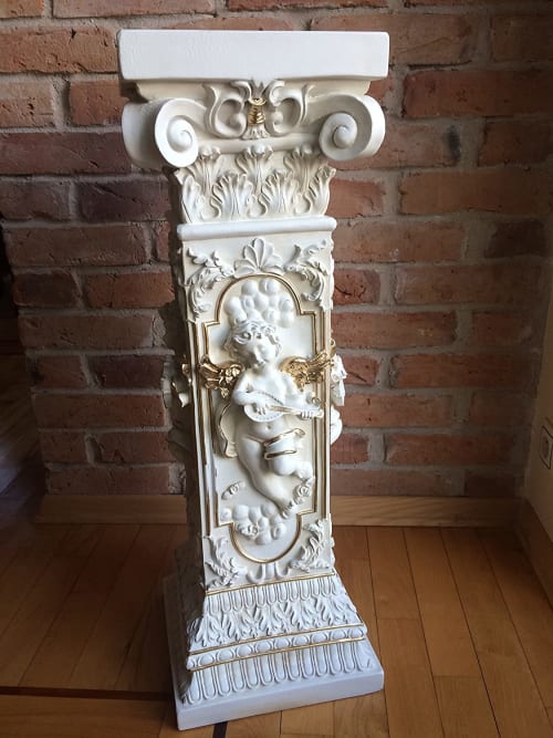 Romantic Column Angel all hand made in Europe art Luxus | Furniture by ultimate European