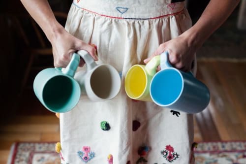 Mugs | Cups by Off Your Rocker Pottery