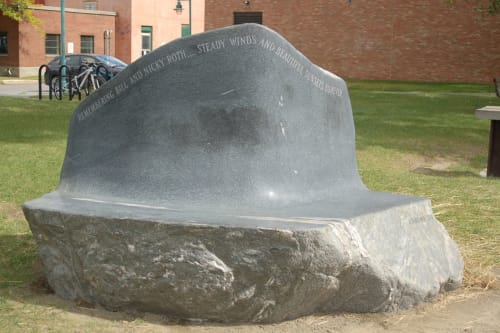 Roth Memorial | Public Sculptures by Jim Sardonis | Lake Champlain Chocolates in Burlington