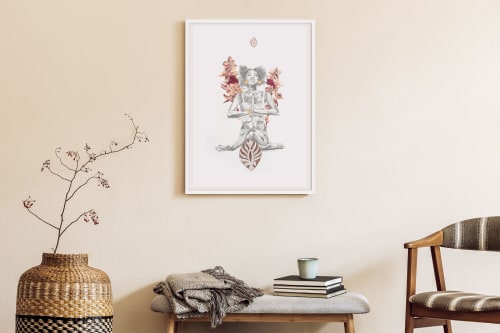 Wild Orchid | Mixed Media by Hannah Chloe