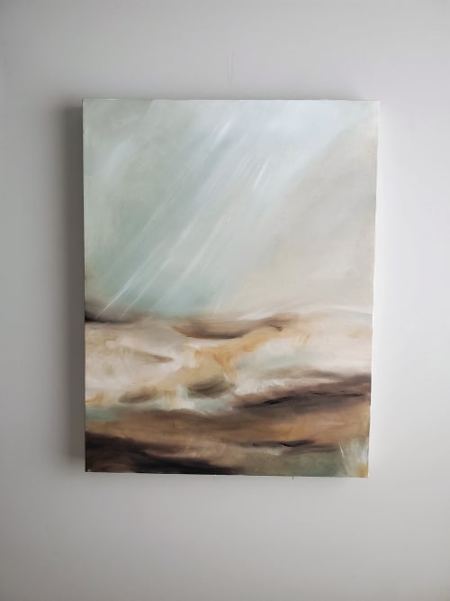 Thoughts on August collection, 20x26 oil on canvas | Paintings by Kayla Gale