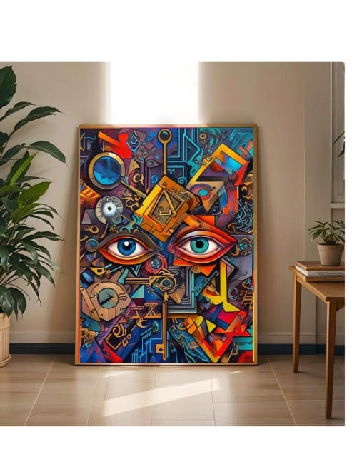 I am The Key | Mixed Media by CanVoss By Geavonna
