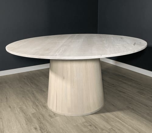 The Morgan Round Dining Table | Tables by Lumber2Love