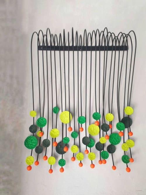 Large Metal Wall Sculpture  40×60 cm | Wall Hangings by Sarmal Design