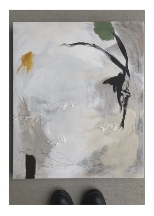 New Growth | Paintings by Lizzie DiSilvestro | Private Residence in Bixby