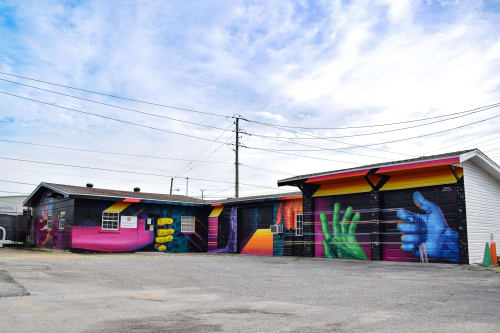 First City Arts Center mural | Street Murals by Daniela de Castro Sucre - DanielaPaints | First City Art Center in Pensacola