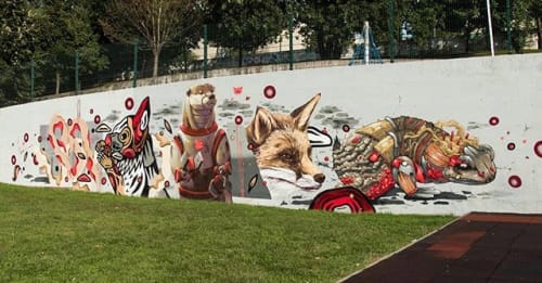 Biodiversity | Street Murals by Third Rua | Corgo Park in Vila Real