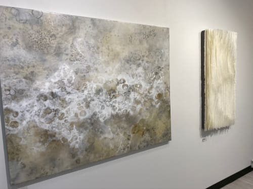 Soft Landing Painting  | Series | Paintings by Genna Draper | Gray Sky Gallery in Seattle