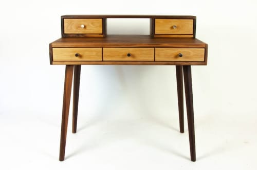 La Huche Oak Drawers | Desk in Tables by Curly Woods