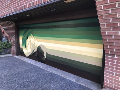 Restoration of 1970's Mural | Street Murals by Murals By Marg