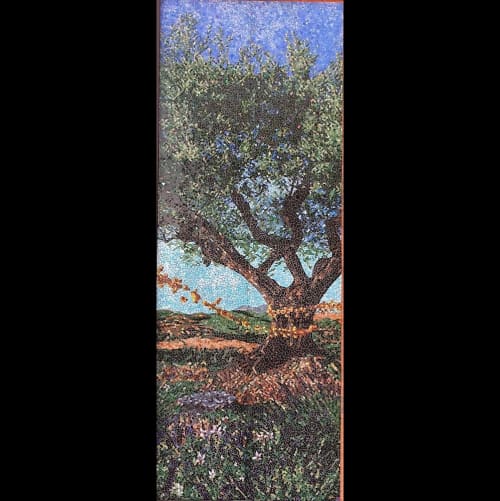 Walnut Creek Mosaic Mural | Street Murals by JK Mosaic, LLC | L'OCCITANE in Walnut Creek