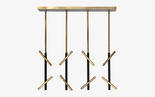 Irregular Four Light Ceiling Lamp | Chandeliers by LAGU