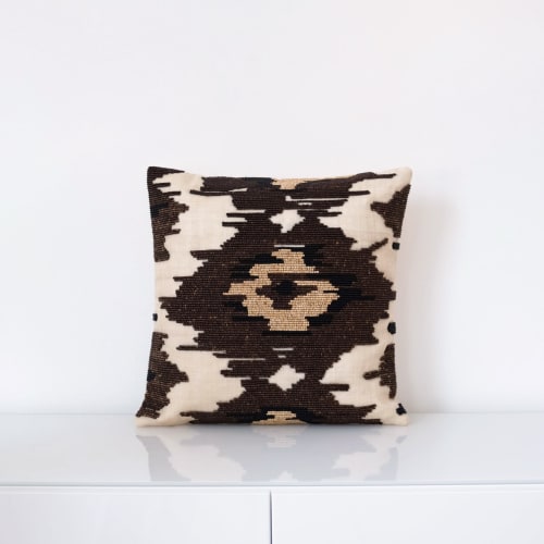 Linao Beaded Cushion Cover | Pillows by Kubo