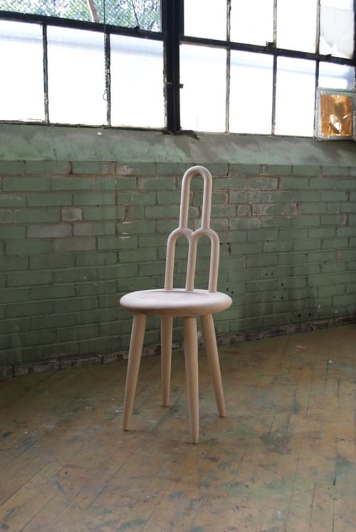 Sculptural Maple Chair | Chairs by Ashley Joseph Martin