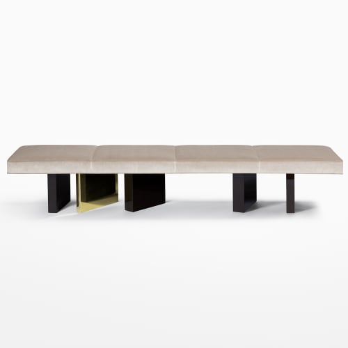Campbell Bench | Benches & Ottomans by Chai Ming Studios | Atelier Gary Lee in Chicago