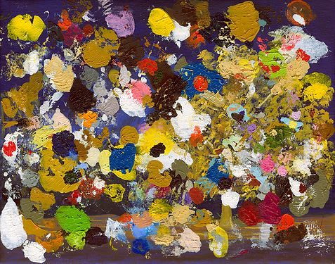 Paint Pop - Midnight Sky (Print) | Prints in Paintings by Michelle Keib Art