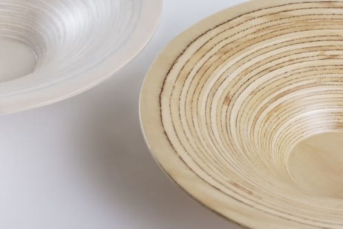 Wood Bowl Large | Decorative Bowl in Decorative Objects by Olivares Ovalle