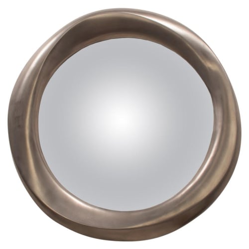 Amorph Chiara Mirror, Stainless Steel Finish | Decorative Objects by Amorph