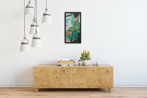 Intriguing Nature (40x80cm) | Paintings by Magdalena Morey