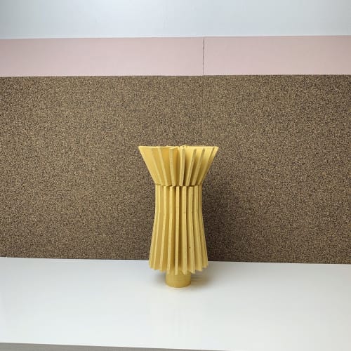 Barbican Ceramic Vessel - Yellow | Vases & Vessels by Andrew Walker Ceramics